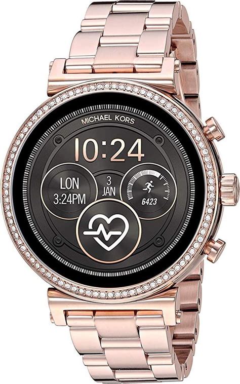 ladies michael kors smartwatch|michael kors smartwatch touch screen.